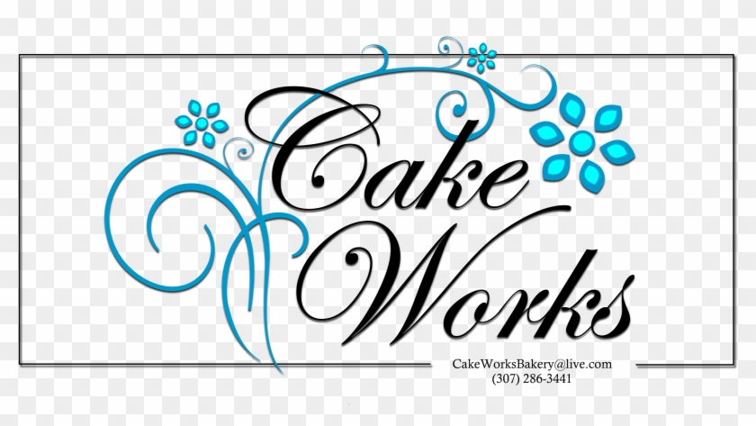 Cake Works Logo - Calligraphy #581098