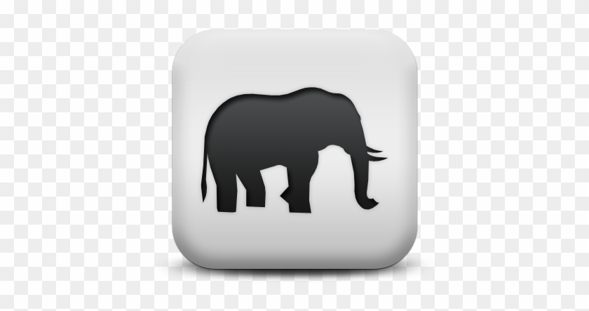 Indian Elephant African Elephant Computer Icons Mammoth - Indian Elephant #581184