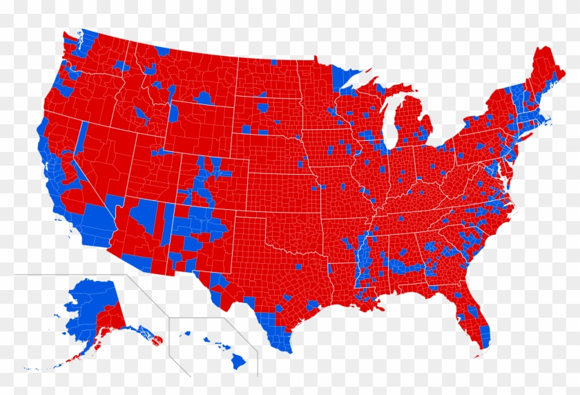 Pictures Of Republican Elephant 20, Buy Clip Art - 2016 Electoral Map By County #581229