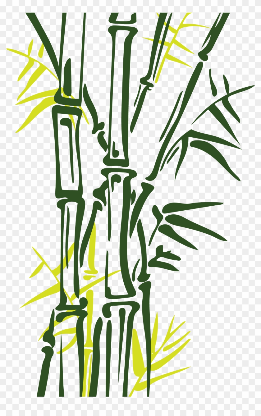 Bamboo Euclidean Vector Painting Illustration - Spa Sin Derecho De Autor #581346