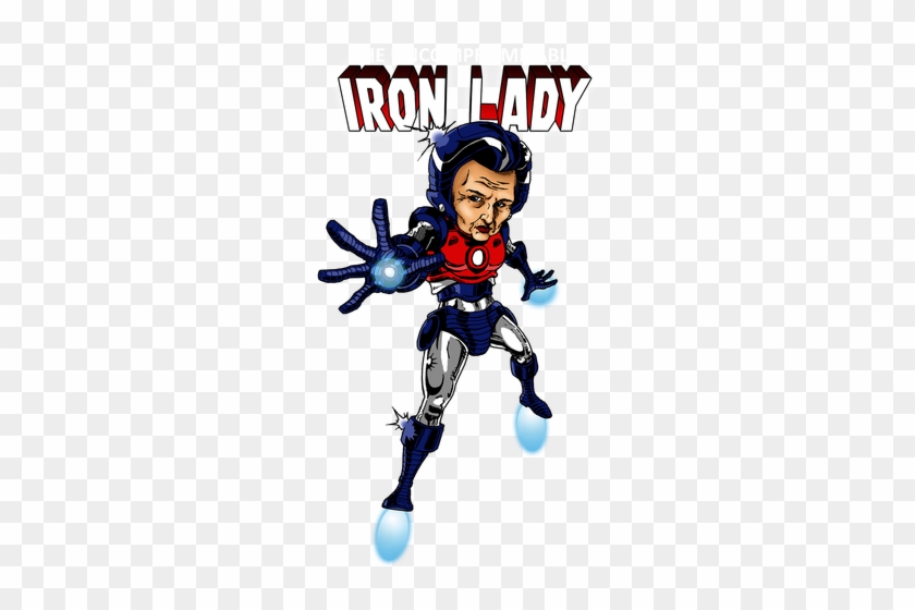Iron Lady Thatcher - Cartoon #581434