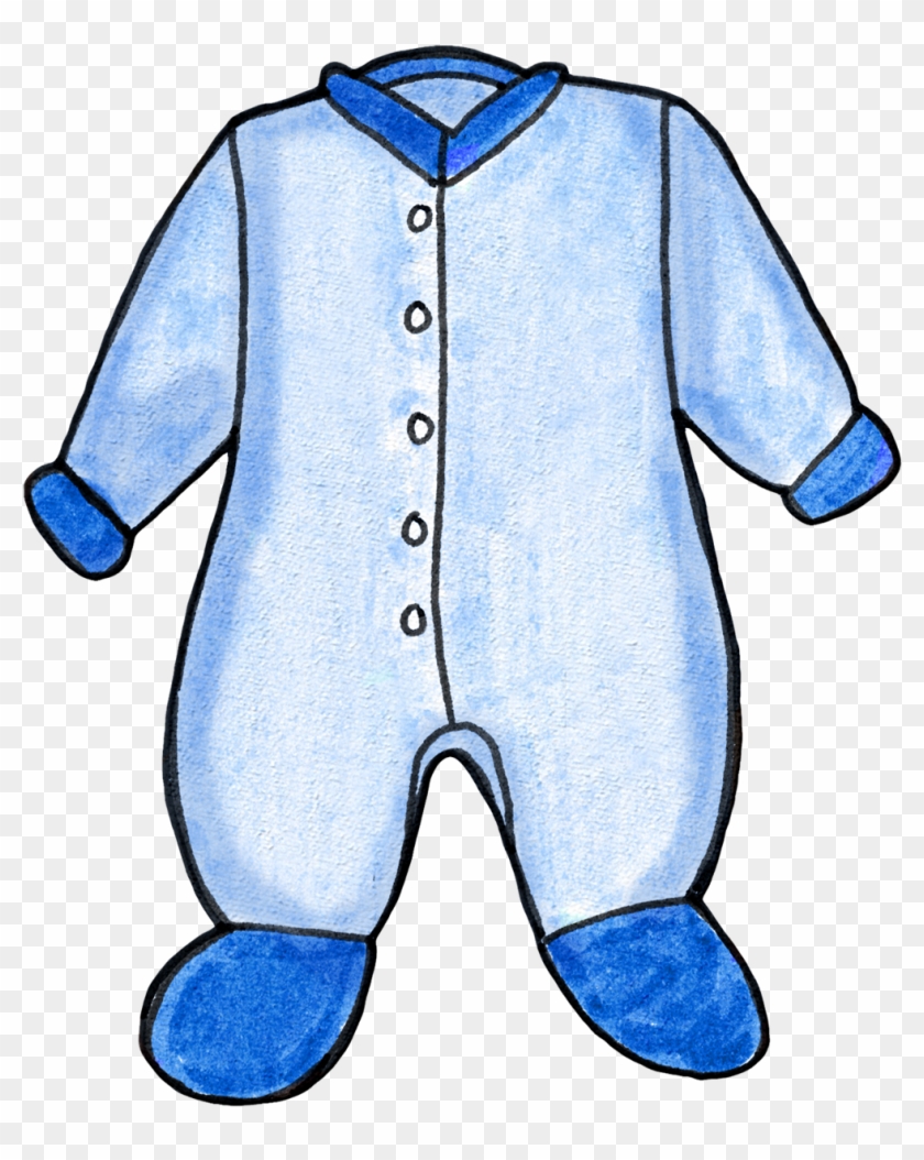 Baby Boy Christening Clip Art - Babygrow Clipart #581438