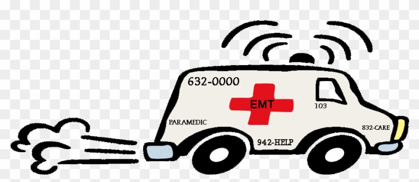 In It For Life - Moving Ambulance Clipart #581486