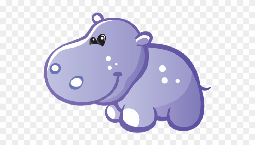 Baby Hippo Images - Cute Baby Hippo Cartoon #581544
