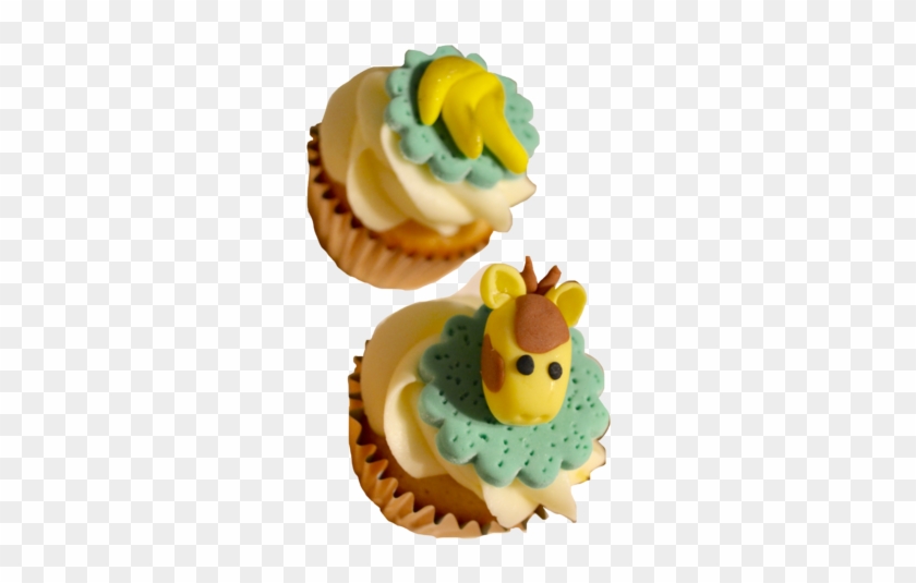 Animals Baby Shower Cupcakes - Cupcake #581627