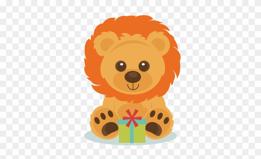 Baby Lion Png - Birthday Lion Clipart #581632