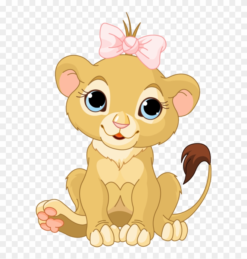 Next - Baby Girl Lion Cartoon - Free Transparent PNG Clipart Images Download