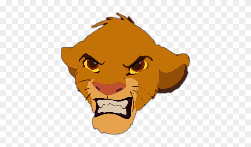 The Lion King Clipart Angry - Cartoon #581658