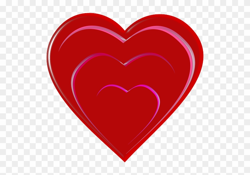 Heart, Love, Free, Hart, Hearts, Valentine - Red Love Symbols #581676