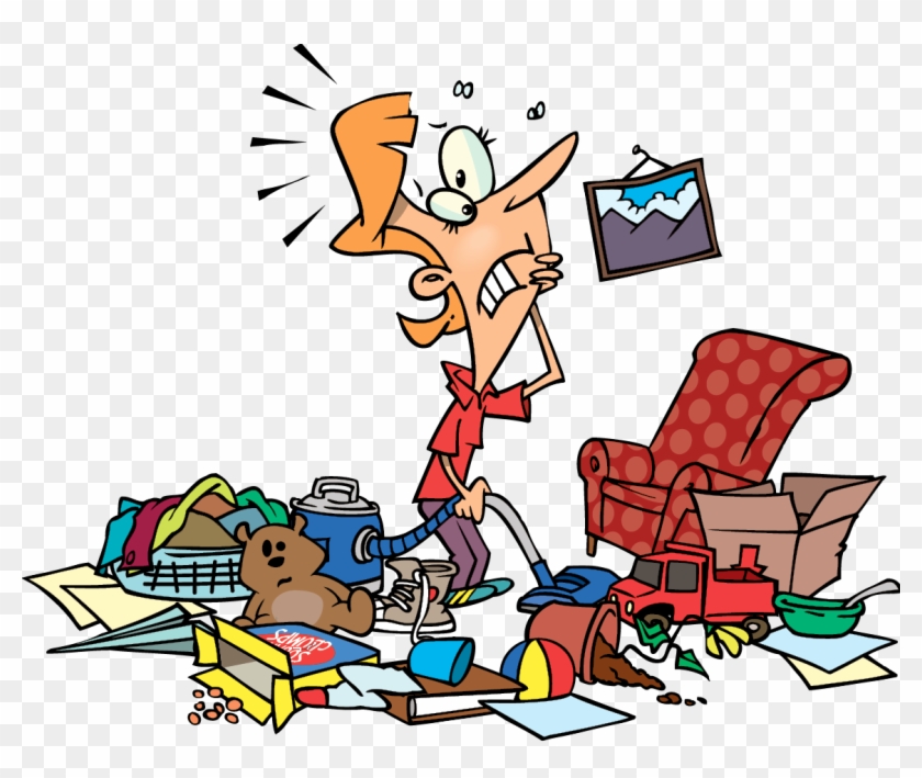 Time To Clear The Clutter - Clean The House Clipart #581696