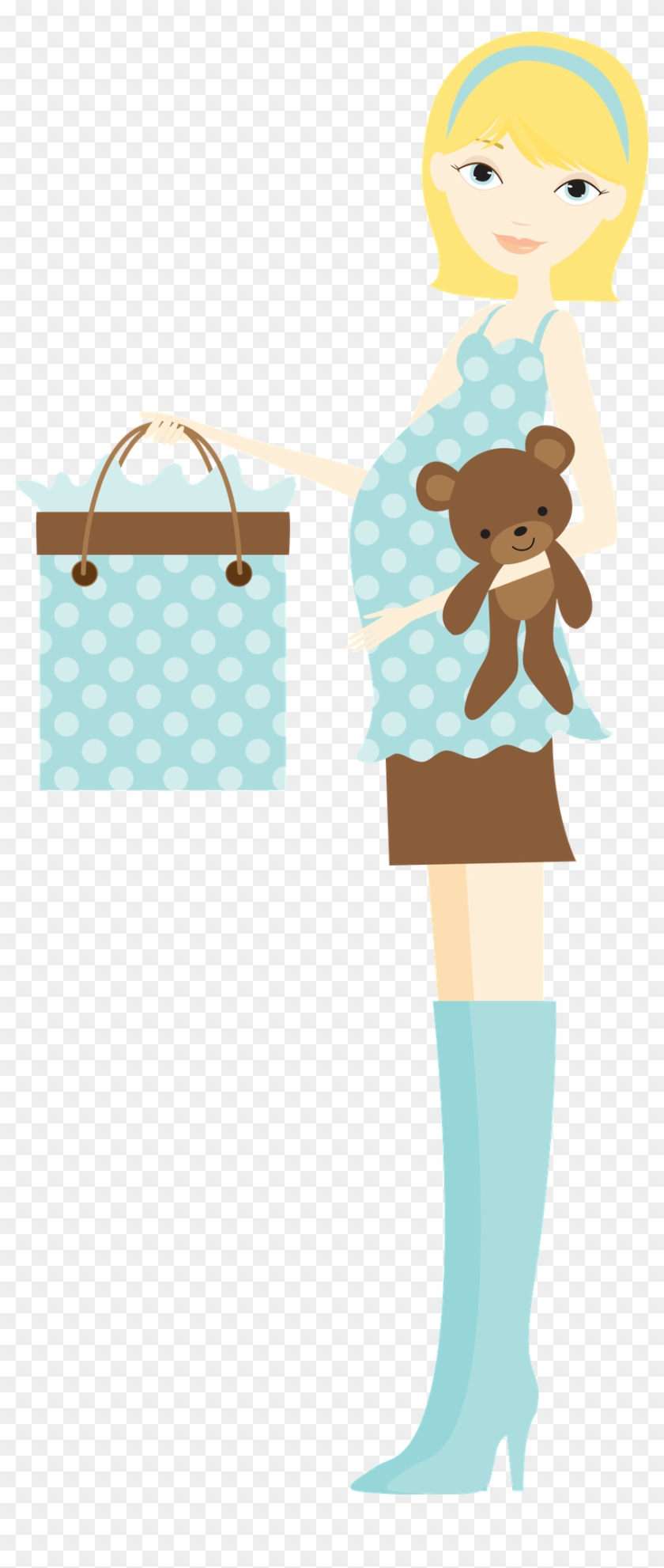 Voy A Ser Mama - Baby Shower Clip Art #581770