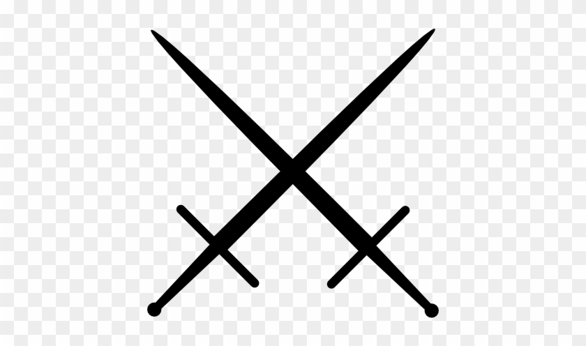 Crossed Swords Clip Art #581802