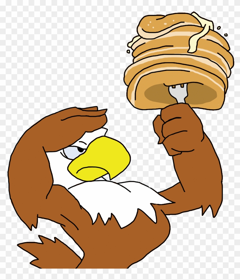 Pancake Eagle By Blueike On Clipart Library - Eagle Pancake #581814