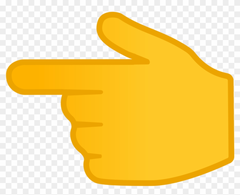 Backhand Index Pointing Left Icon - Left Hand Emoji Png #581828