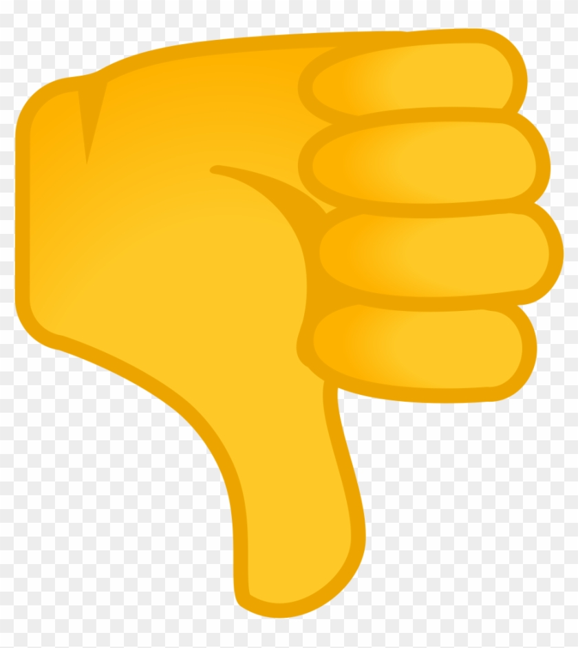 Thumbs Down Icon - Thumbs Down Emoji Png #581838