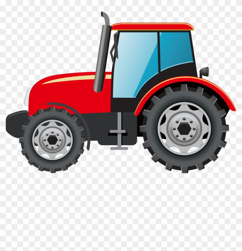 Car Heavy Equipment Truck - Trator Amarelo Png #581879
