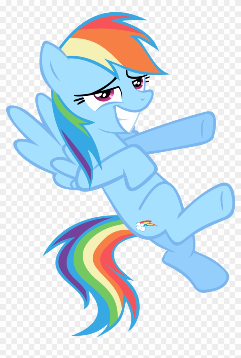 Rainbow Dash Vector - Mlp Render Rainbow Dash #581886