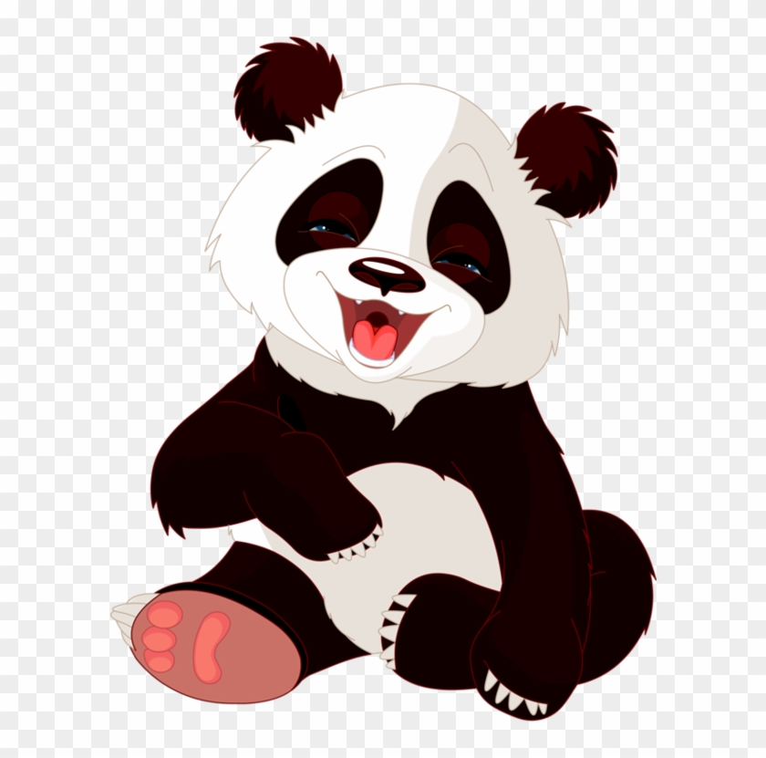 Cartoon Pandababy - Baby Panda Laughing #581979