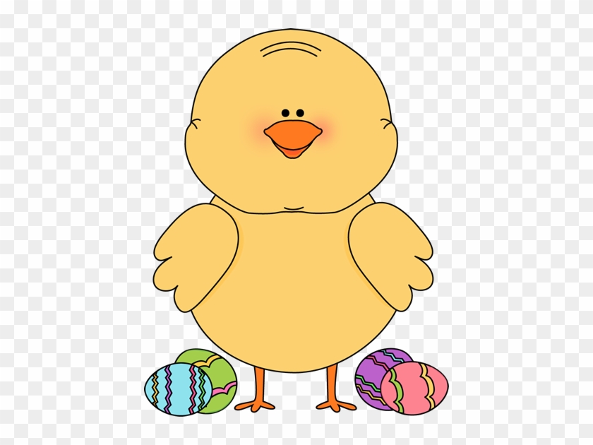 Easter Chick And Easter Eggs - Chick In Egg Easter Egg #582050