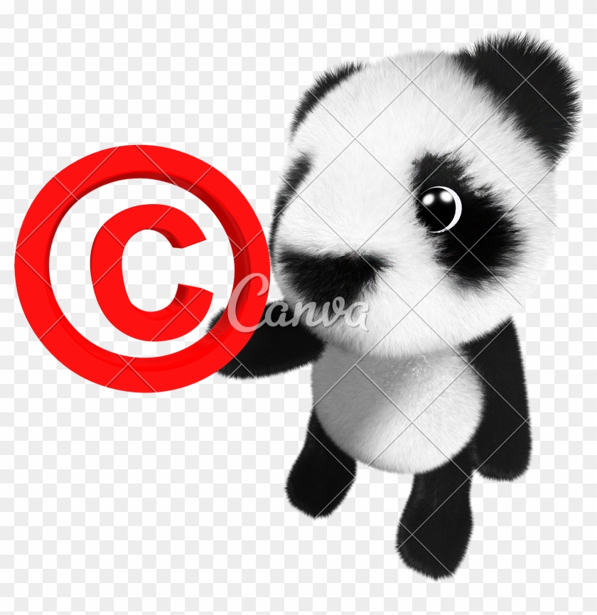 3d Funny Cartoon Baby Panda - Giant Panda #582077