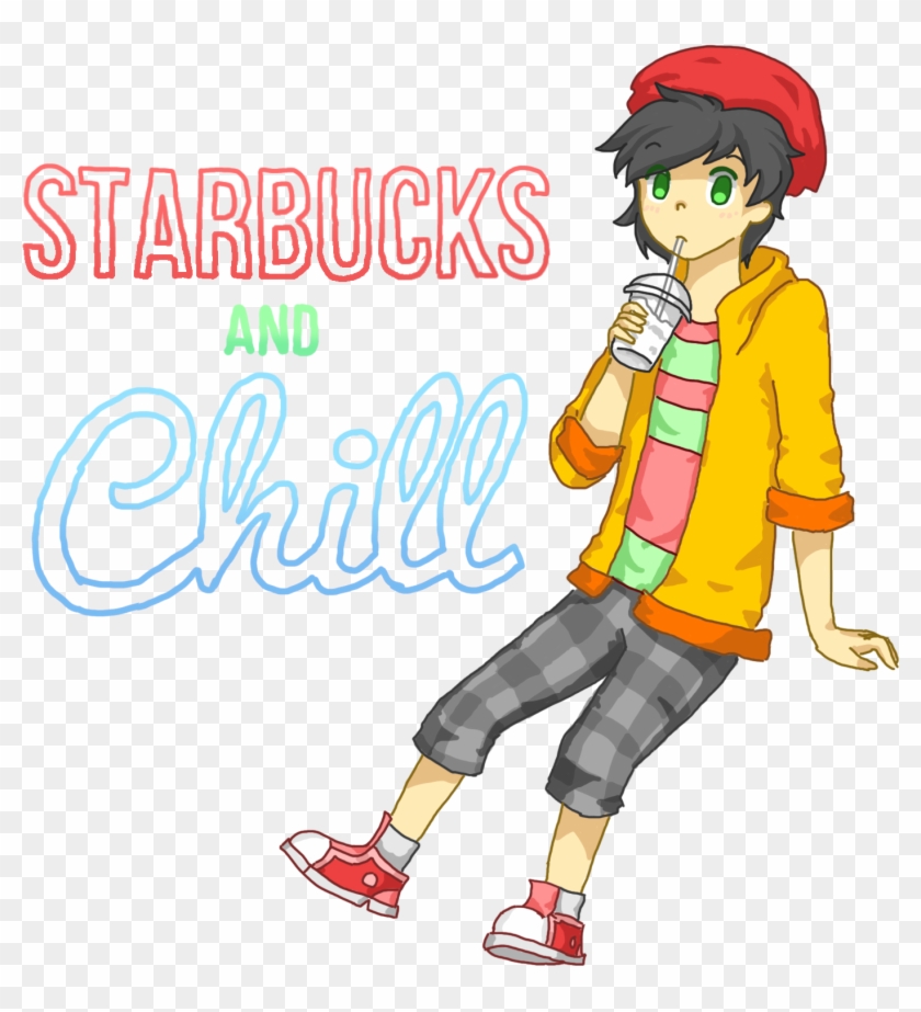 Let's Starbucks And Chill By Temmiesaur Let's Starbucks - Cartoon #582095