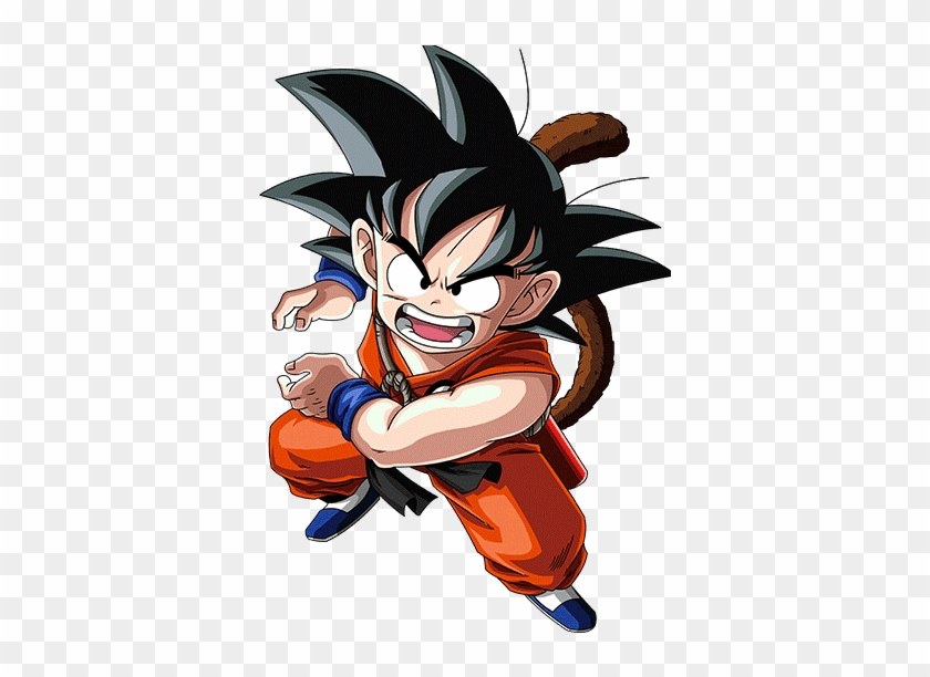 Artwork Oficial De Son Goku En Su Etapa De Niñes En - Goku Kid Png #582150