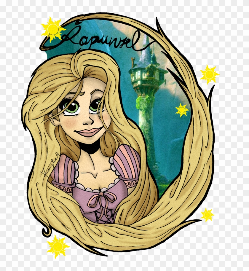 Rapunzel Summer Fanart - Cartoon #582165