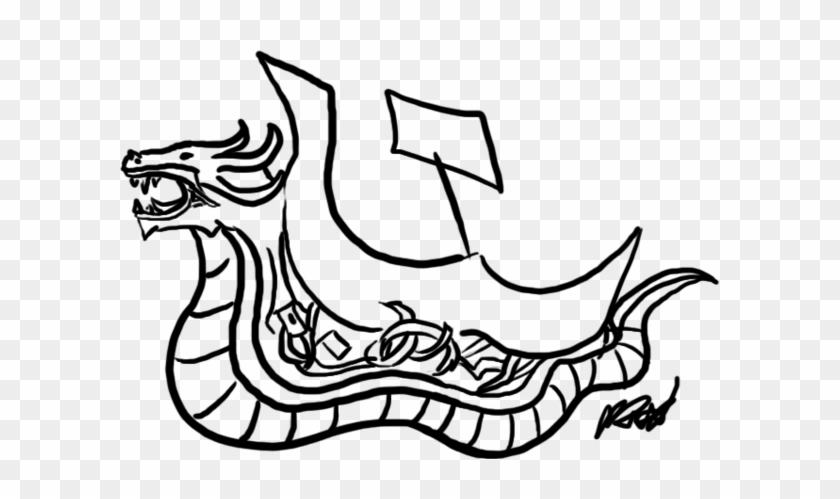 Dragonboat Design By Aoikita On Deviantart - Easy Dragon Boat Drawing #582152