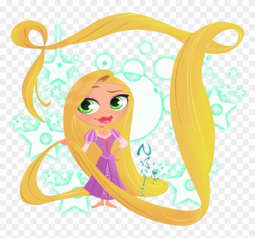 Rapunzel Chibi Version By Nippy13 - Rapunzel #582182