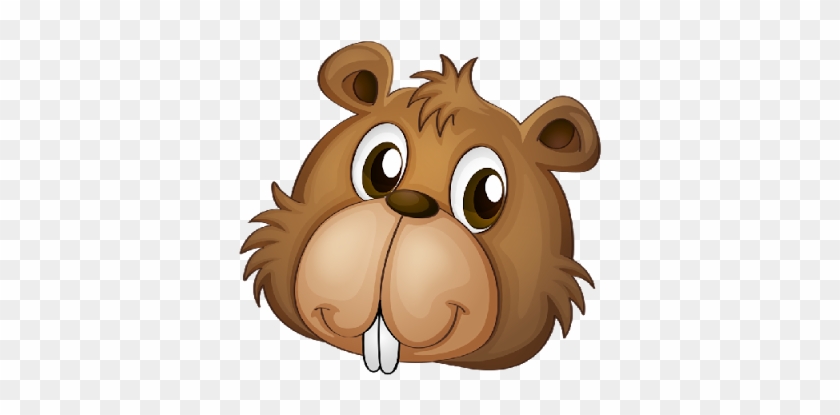 Cool Pictures Of Cute Elephants Cartoon Beaver Head - Cartoon Beaver Face Png #582304