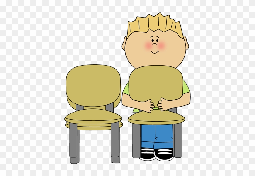 Push In Chair Clipart - Behind The Chair Clipart #582331