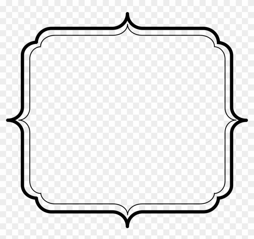 Free Frames - Simple Frame Border Png Hd #582414