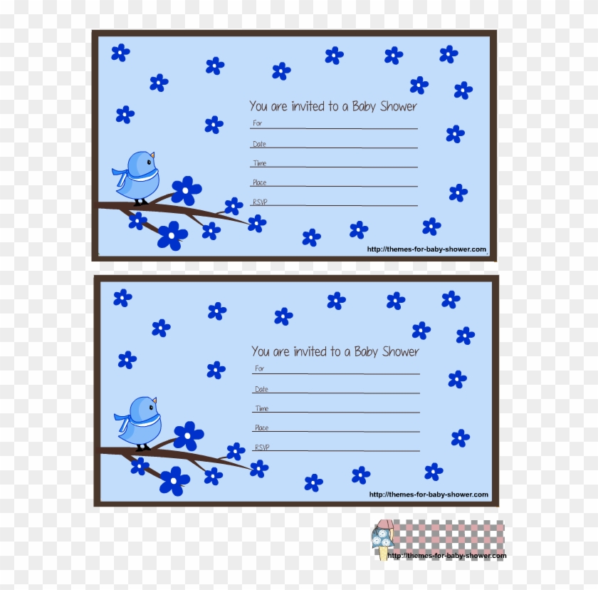 Etiquetas Para Imprimir Gratis De Pajarito Azul - Baby Shower De Pajaros De Niño #582475
