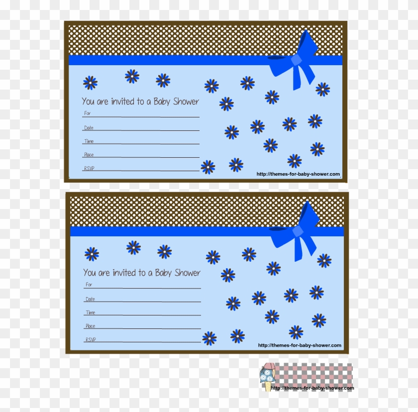 Free Printable Blue Baby Shower Invitations - Imagenes De Invitaciones Para Baby Shower De Niños #582480