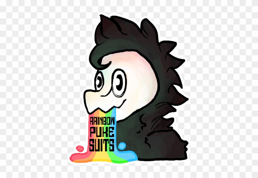Rainbow Puke Suits Logo By Technlcolour On Deviantart - Rainbow #582503