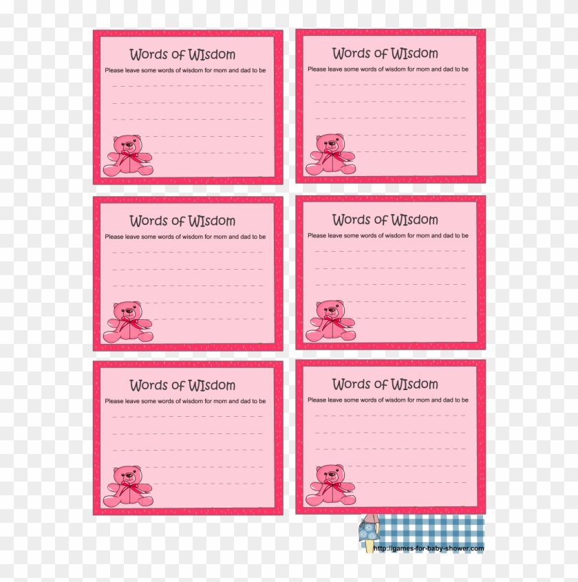 Baby Shower Gamesintable Templates Photos Hd Advice - Baby Shower Advice Cards Printable #582526