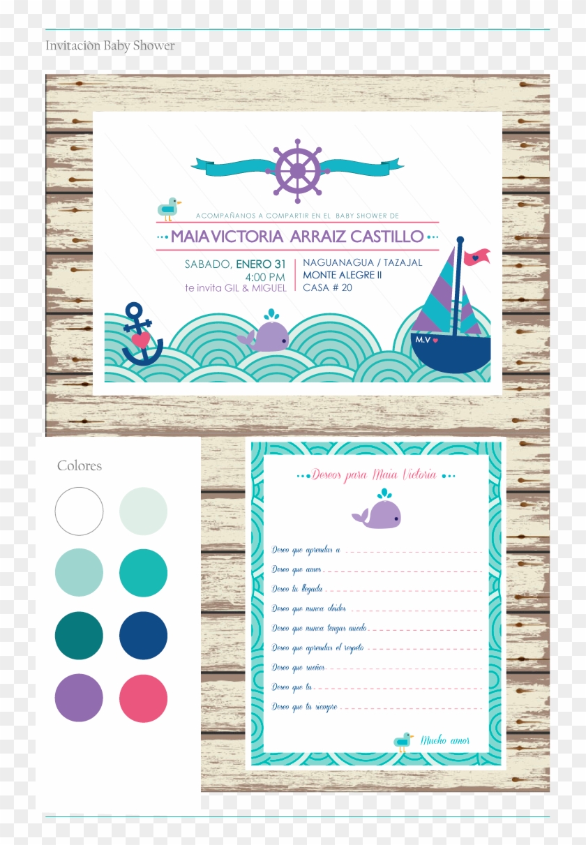 Invitaciòn Baby Shower - Paper #582540