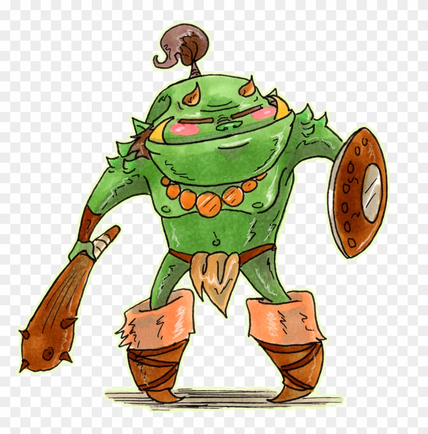 Orc Clipart Cute - Cute Orc #582580