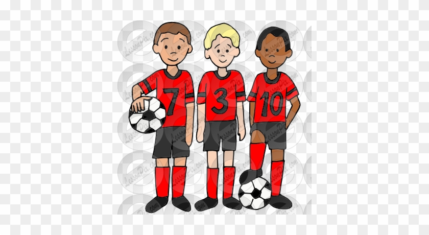 Soccer Team Clipart - Soccer Team Clipart #582602