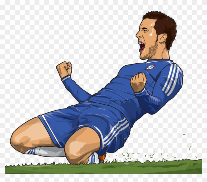 Eden Hazard Chelsea Clipart - Eden Hazard Clip Art #582627