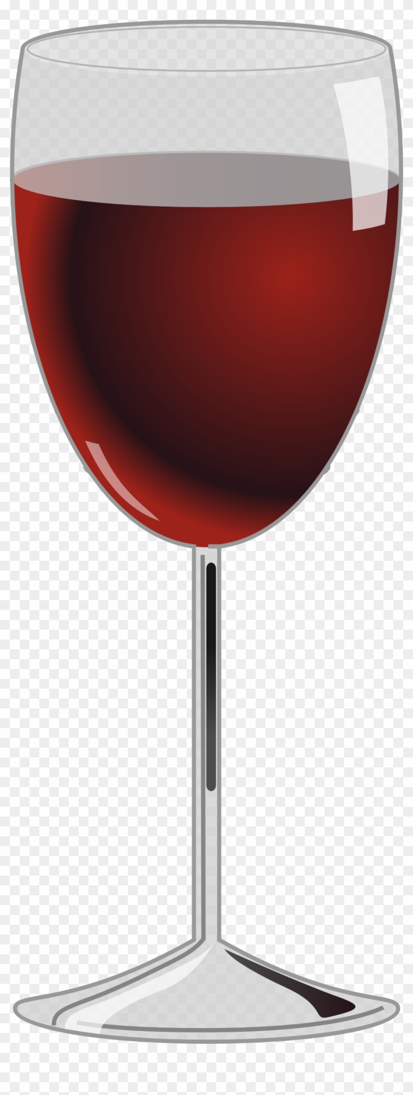 Glass Of Wine Clipart 29 - Glass Of Red Wine #582745