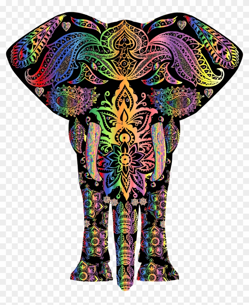 Big Image - Colorful Pictures Of Elephants #582822