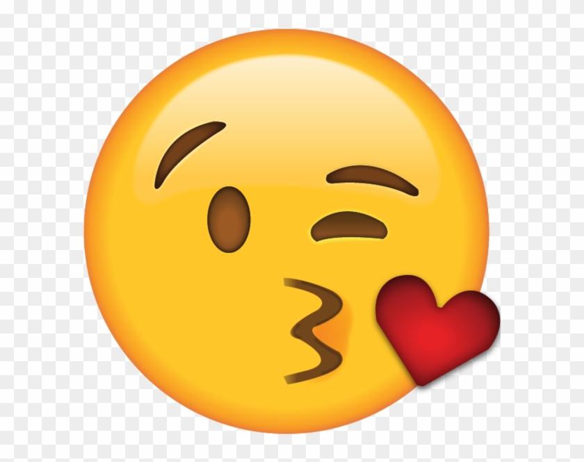 Download Blow Kiss Emoji - Kiss Emoji #582997