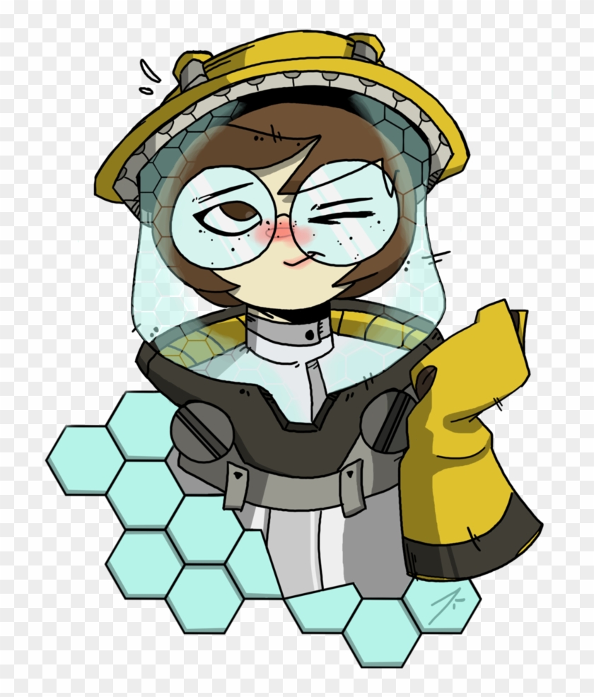 Mei [beekeeper] By Triggerhappyp0ny - Mei Overwatch Beekeeper Fanart #583093