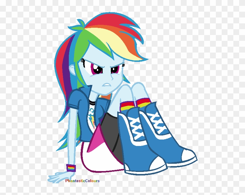 بهترین های پونی کوچولو - Rainbow Dash Llorando Equestria Girl #583193