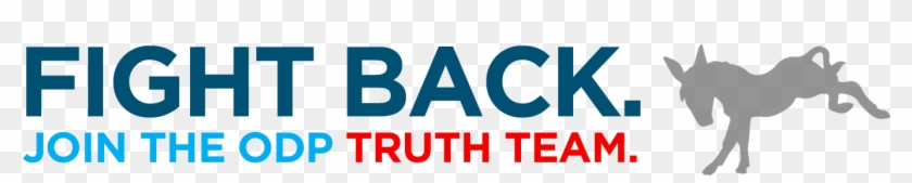 Join The Odp Truth Team With Democratic Party - Oval #583230