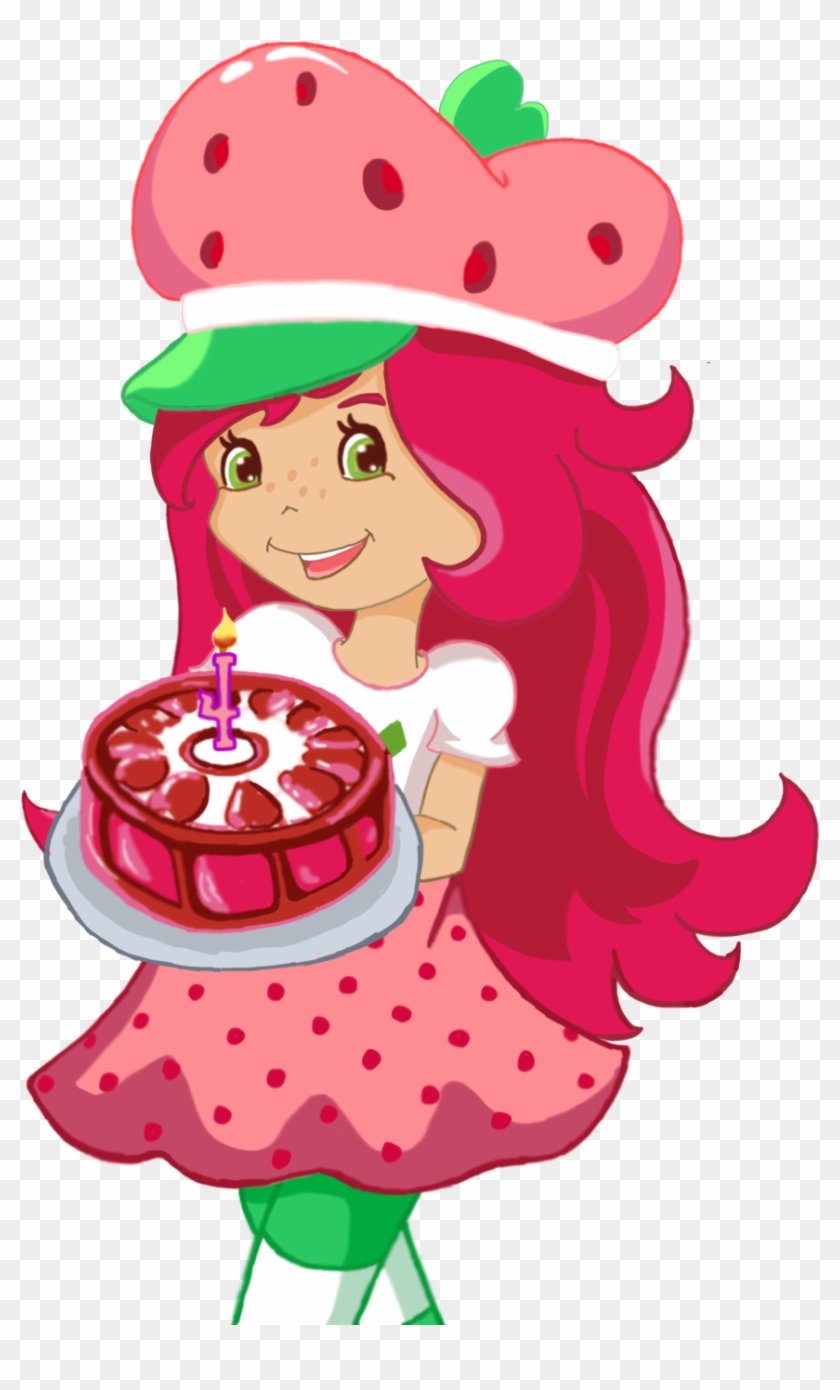 Strawberry Shortcake Recipes Hubs Clip Art - Strawberry Shortcake Birthday Cartoon #583272