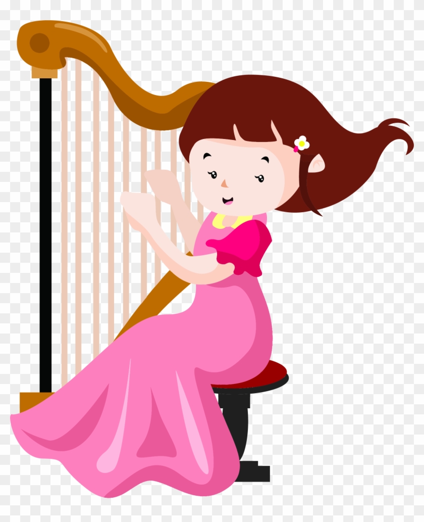 Musical Instrument Cartoon Illustration - Musical Instrument Cartoon Illustration #583331