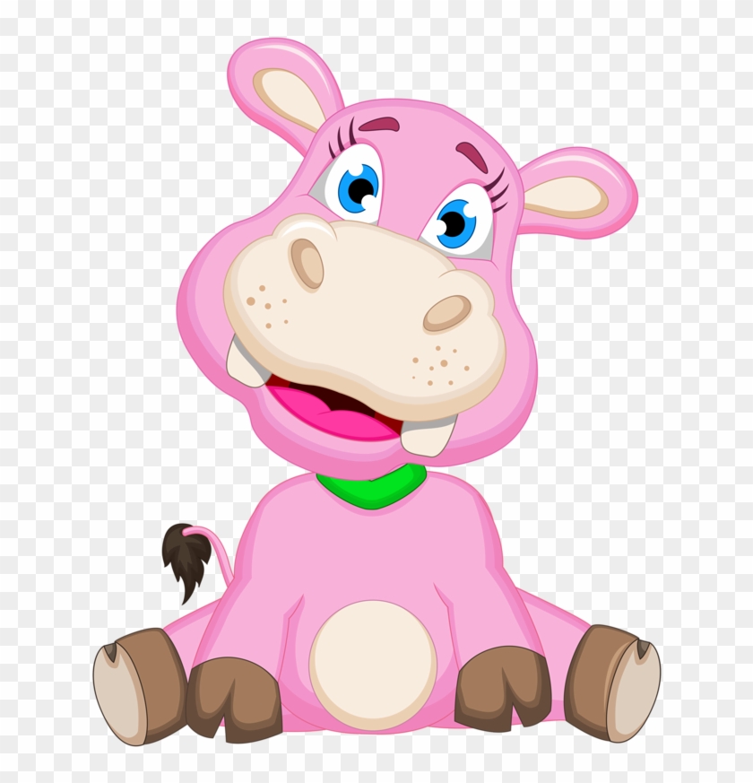 Pink Hippo - - Hippopotamus #583405