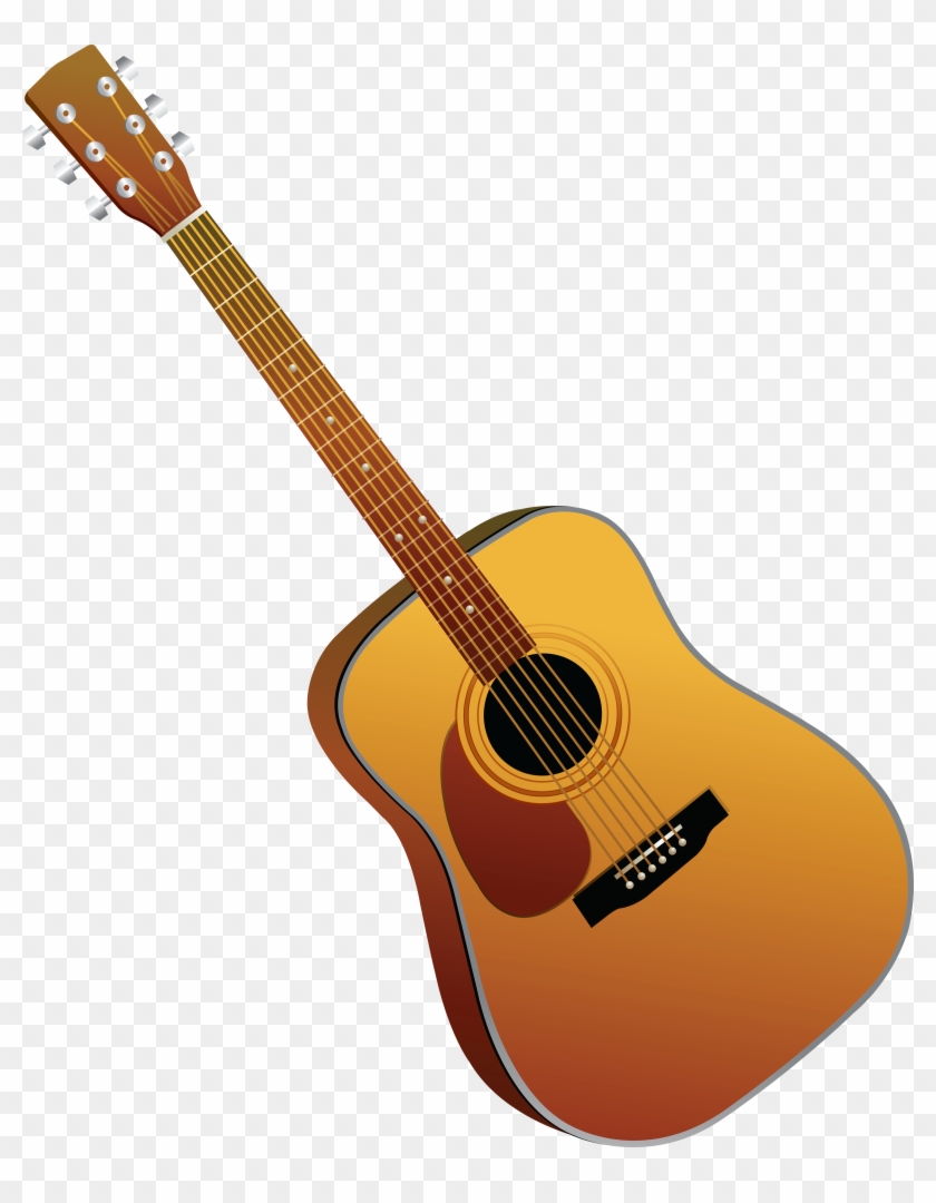 Acoustic Classic Guitar - Cartoon Pictures Of Guitar #583519